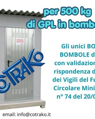 BOX per bombole GPL