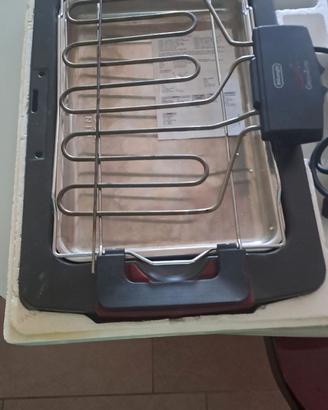 Bistecchiera De Longhi con griglia 60x40
