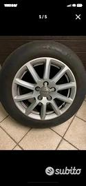 CERCHI AUDI ORIGINALI CON GOMME DA NEVE