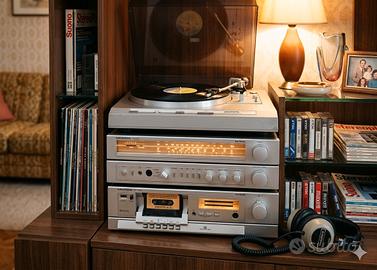 Impianto Stereo Vintage GRUNDIG Serie 400 (Anni '8