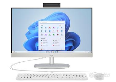 HP AIO DISPLAY 24 POLLICI i3 RAM 16 GB SSD 512 GB
