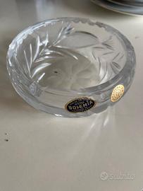 Posacenere in cristallo di Boemia