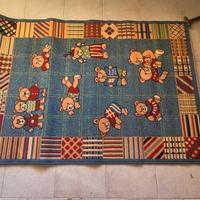 Tappeto bambino/a a fantasia con orsetti