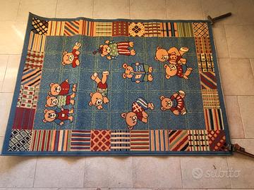 Tappeto bambino/a a fantasia con orsetti