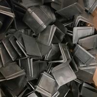 angolari nuovi in plastica neri per imballaggio