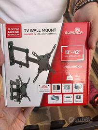 Braccio tv per muro