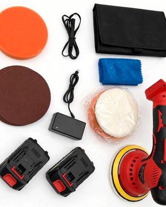 Lucidatrice Auto Cordless Kit Levigatrice Nuova