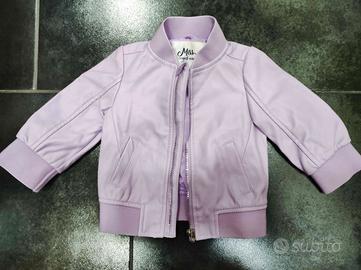 giubbino neonata colore lilla