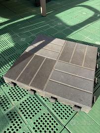 Pavimentazione giardino mattonelle