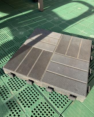 Pavimentazione giardino mattonelle