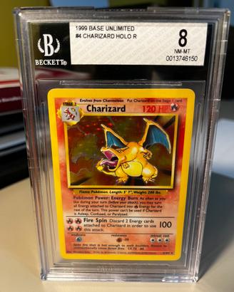 CHARIZARD SET BASE UNLIMITED 1999