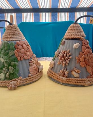 lampadari artigianali tema mare 
