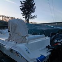 Open 5 mt . GioMare 150 +motore Suzuki DF40