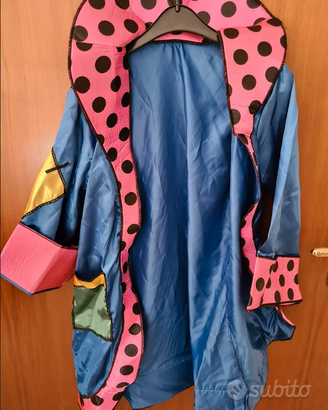 Vestito bambina da clown 5-7 anni