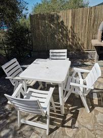 tavoli e sedie esterno