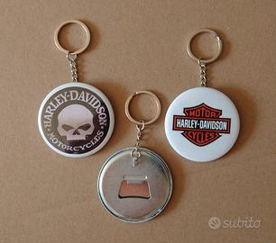 2 portachiavi con apribottiglie Harley Davidson 