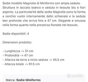 Sedie marca miniforms