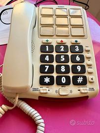 Telefono fisso per anziani o ipovedenti