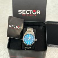 SECTOR No Limits Orologio Uomo Quadrante Blu