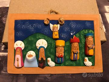 Presepe Natale in Terracotta