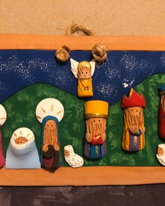 Presepe Natale in Terracotta