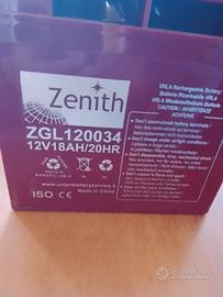 Batteria 12V 18Ah per trattorino rasaerba 