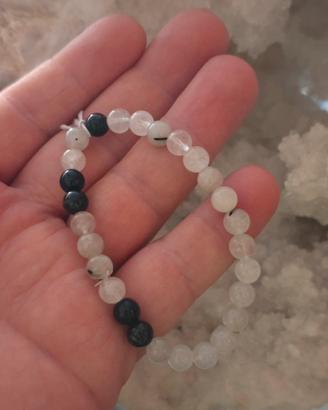 Bracciale Quarzo Tormalinato