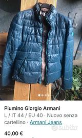 Piumino Giorgio Armani