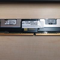 ram 4 gb pc2 ddr2 5300 16 gb. totali