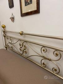 Letto in ferro battuto