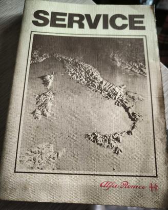 ALFA ROMEO n. 4 libretti SERVICE alfa romeo