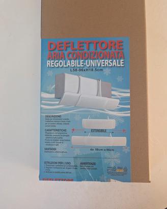 Deflettore aria per condizionatore