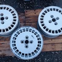 3 cerchi Uno Turbo ie mk1  13" CROMODORA 