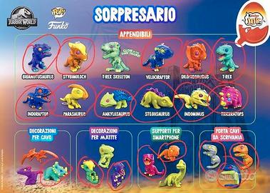 Kinder jurassic World Funko Pop