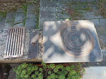 Piastra con cerchi in ghisa stufa economica