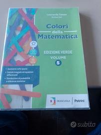 COLORI DELLA MATEMATICA EDIZIONE VERDE VOLUME 5 