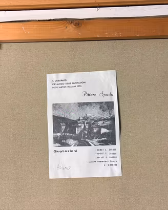 quadro pittore Spada