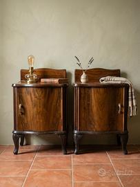 Coppia di comodini anni '50