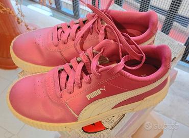 Scarpe Puma Rosa e Bianche