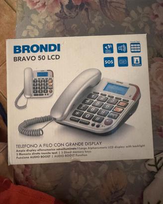 TELEFONO FISSO BRONDI BRAVO 50 lcs