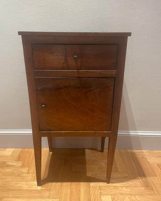 Mobiletto / Comodino in Legno di noce