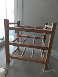 porta bottiglie ikea