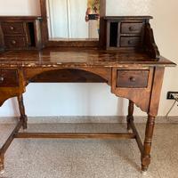 Mobile consolle tavolo da toeletta trucco legno