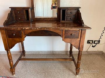 Mobile consolle tavolo da toeletta trucco legno