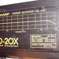 Amplificatore per Auto Sharp AD-20X 2 x 25W Vinta
