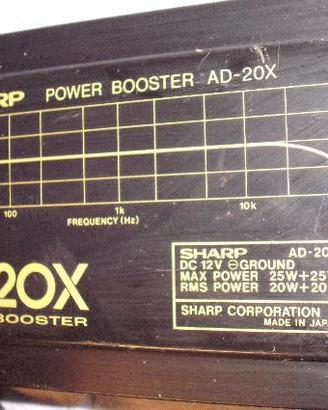 Amplificatore per Auto Sharp AD-20X 2 x 25W Vinta