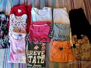 Lotto 12 vestiti ragazza 11/13 anni