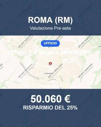 Immobile in asta di 15 m² a Roma