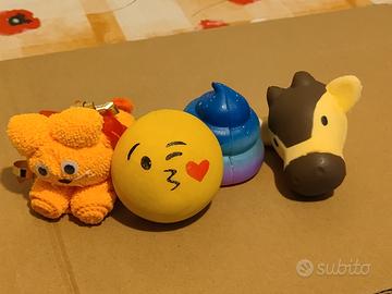 Pupazzi squishy antistress morbidi