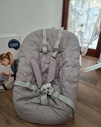 TRIPP TRAPP NEWBORn SET CON GANCIO APPENDIGIOCHI